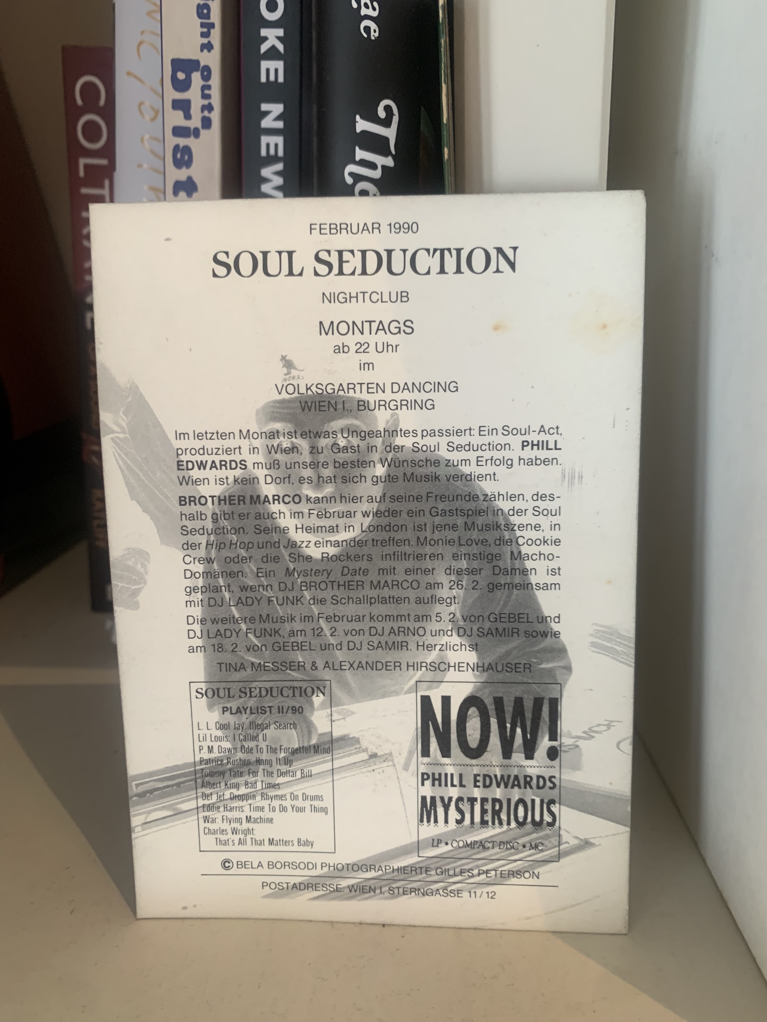 Gilles Peterson, Soul Seduction, Vienna (1990) Pt. 2 