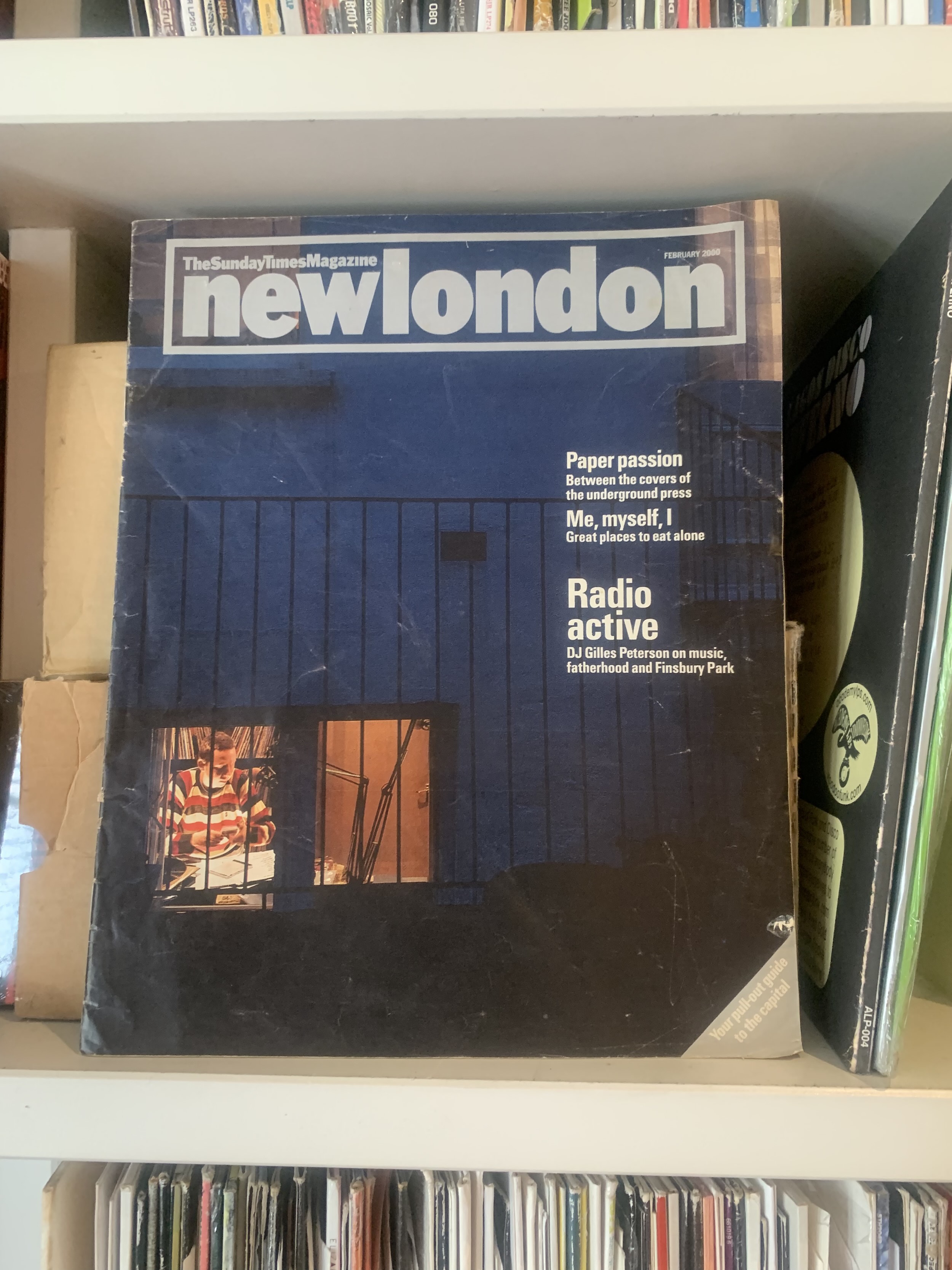 Gilles Peterson Feature in The Sunday Times Magazine 