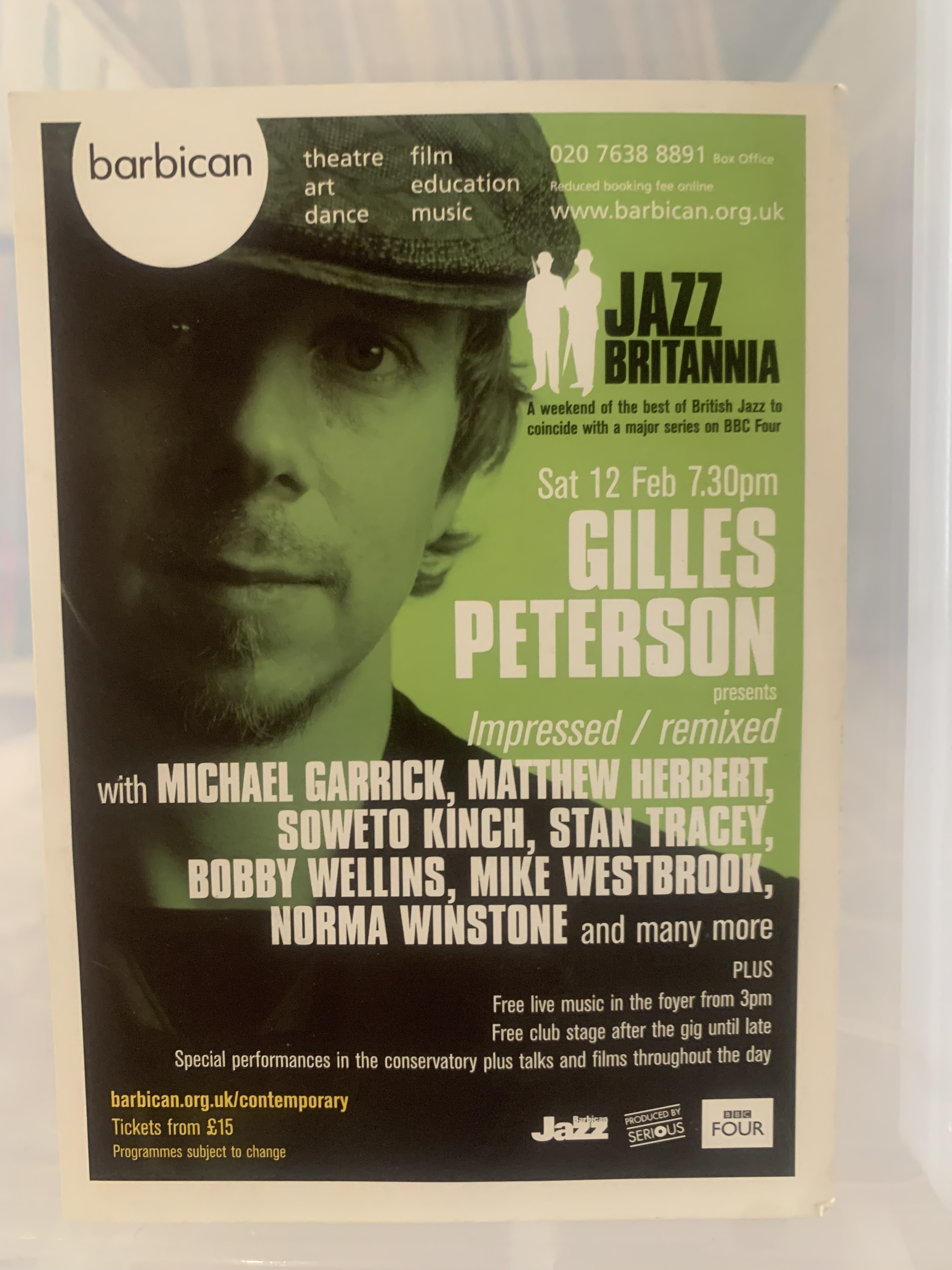 Jazz Britannia, Gilles Peterson Weekender at the Barbican   